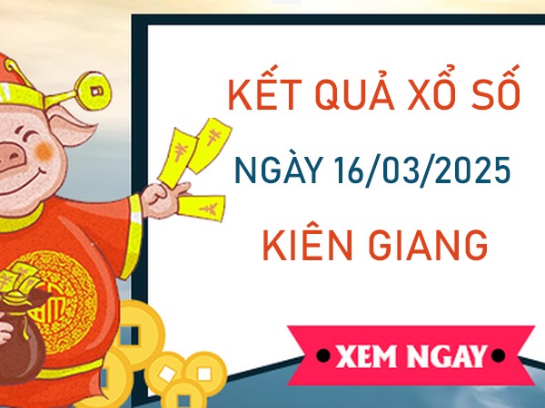 Thống kê kết quả XSKG ngày 16/3/2025 chuẩn xác